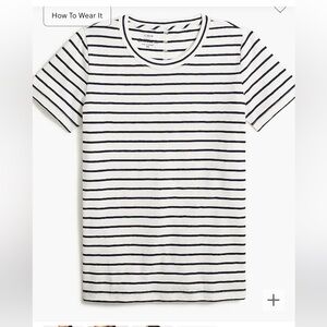 J crew factory tee sz l